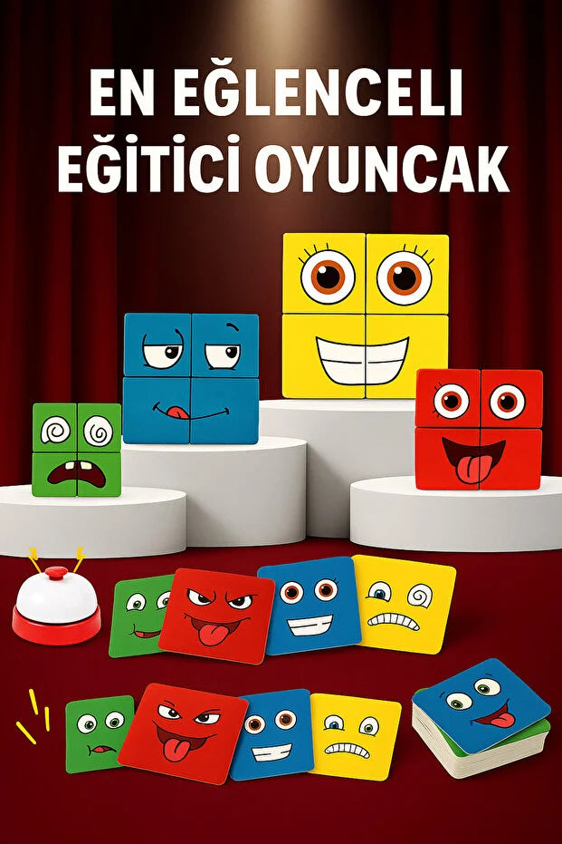 Rubik Emoji Oyun Seti