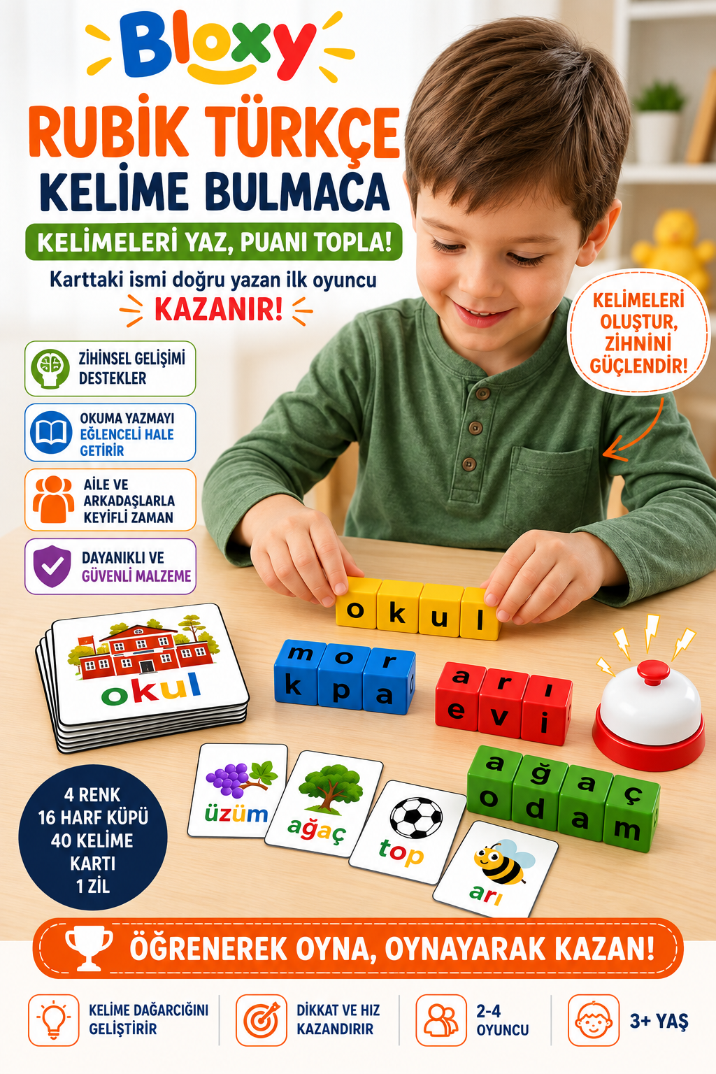 Türkçe Bulmaca Küpleri