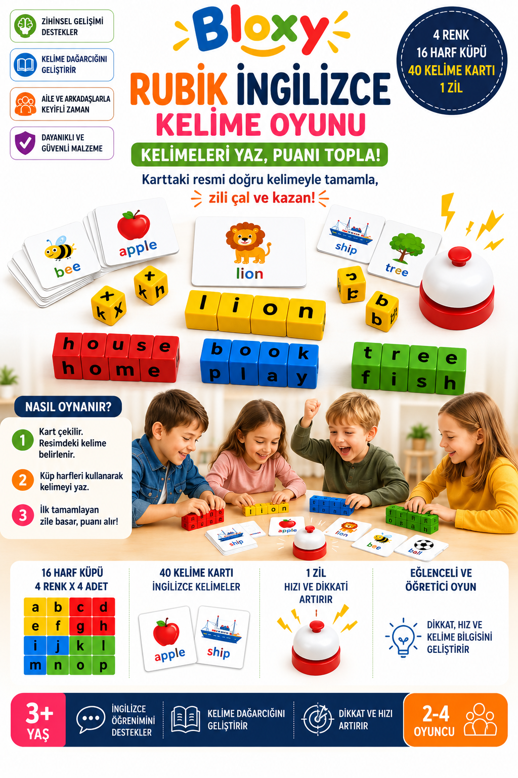İngilizceye İlk Adım Kelime Seti